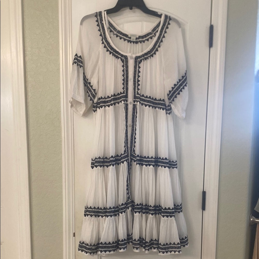 Sundance Sea La Vie Tiered Midi Dress